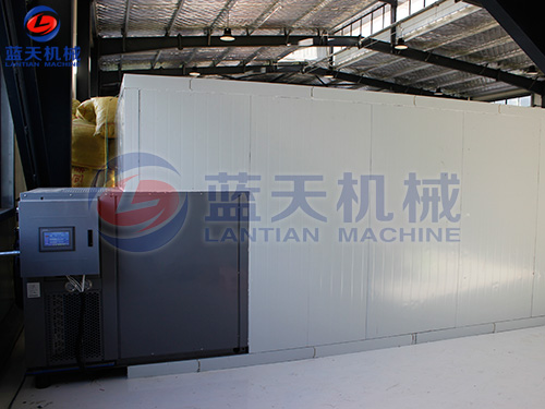 海南果蔬烘干機安裝現場